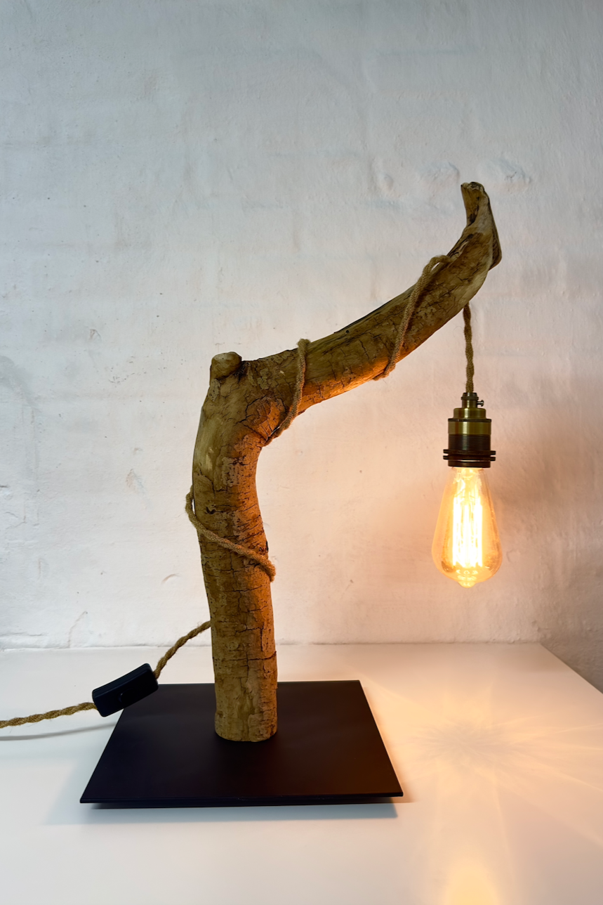 WoodLamp bordlampe naturlig gren