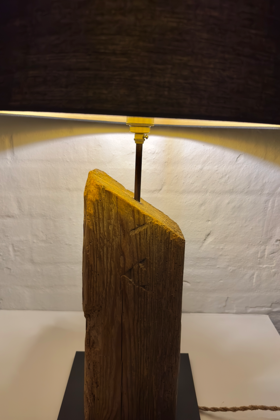 WoodLamp bordlampe fyrretræ