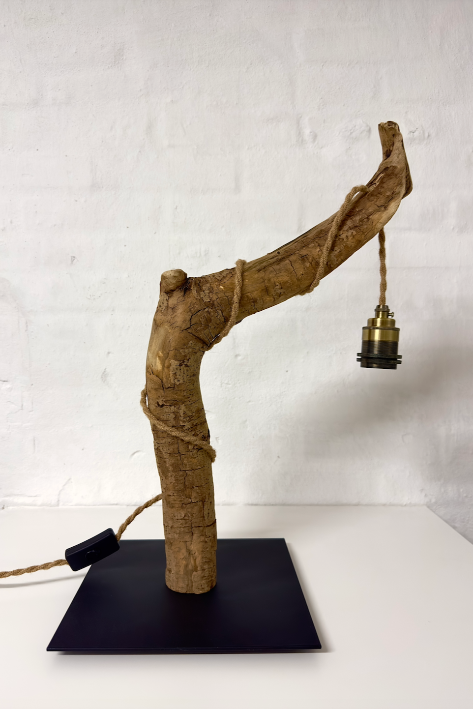 WoodLamp bordlampe naturlig gren