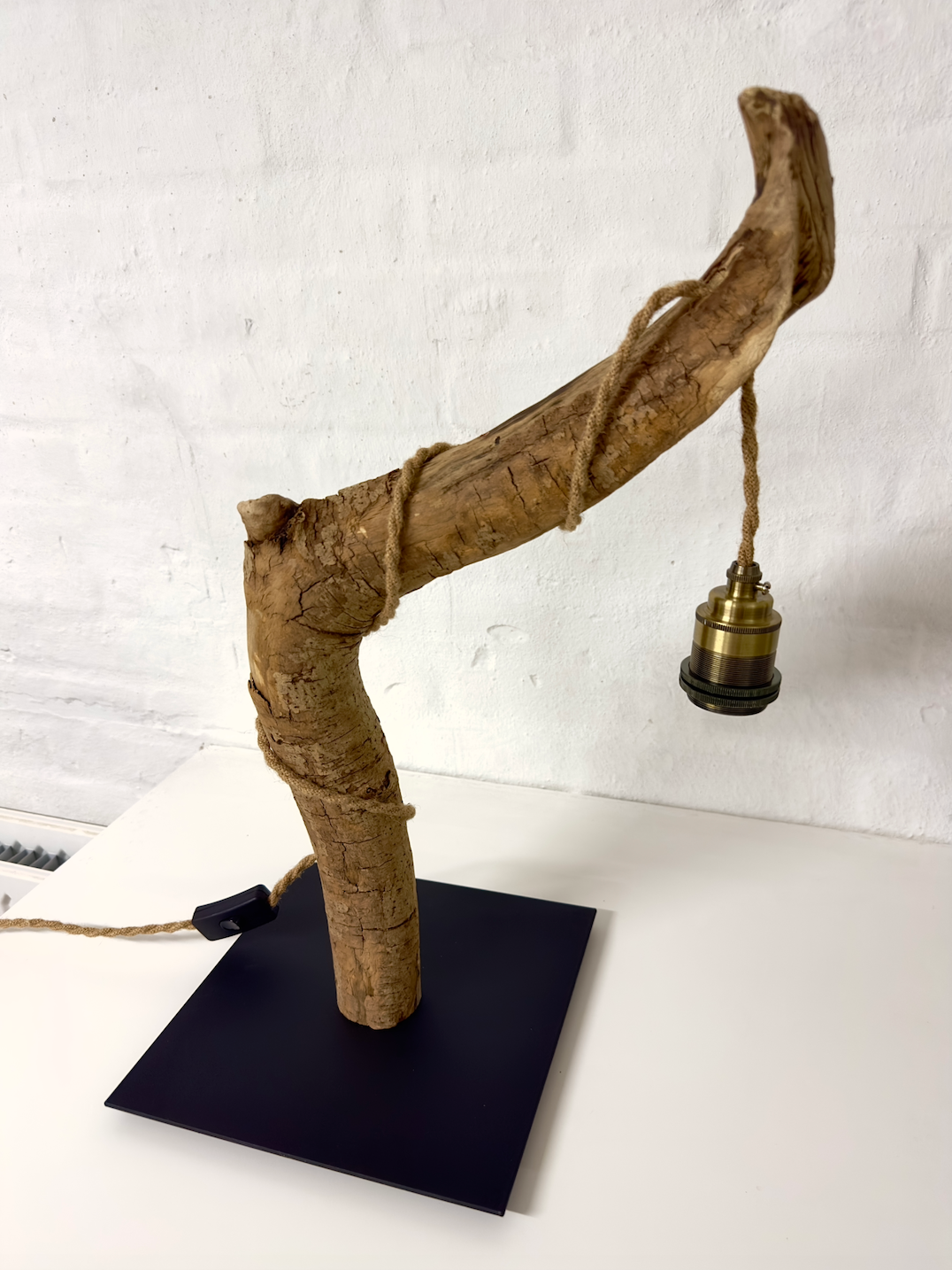 WoodLamp bordlampe naturlig gren