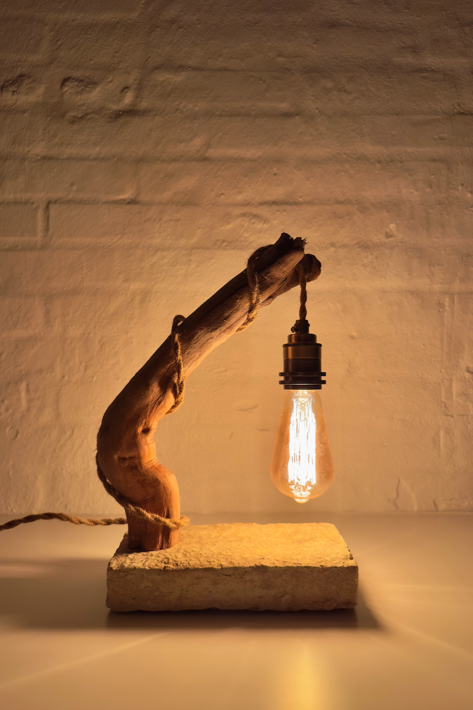 WoodLamp bordlampe drivtømmer