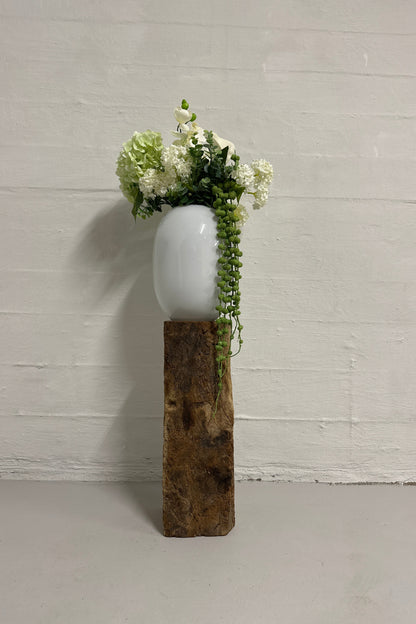 WoodPedestal piedestal lille egetræ