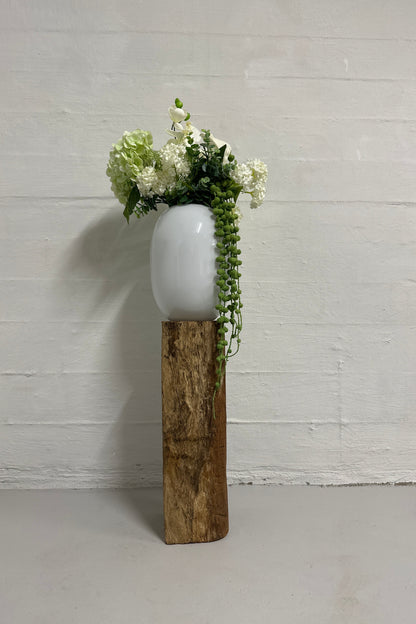 WoodPedestal piedestal lille egetræ