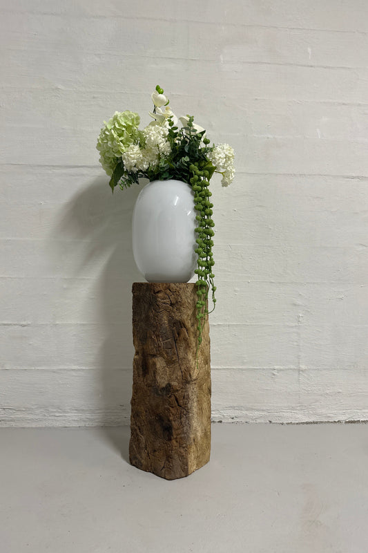 WoodPedestal piedestal lille egetræ