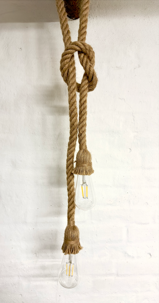 RopeLamp loftlampe med 2 hoveder