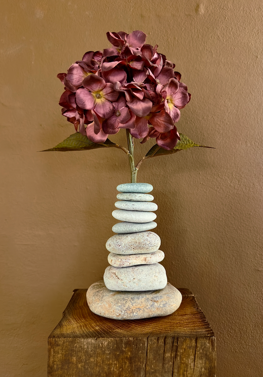 StoneCairn vase i natursten