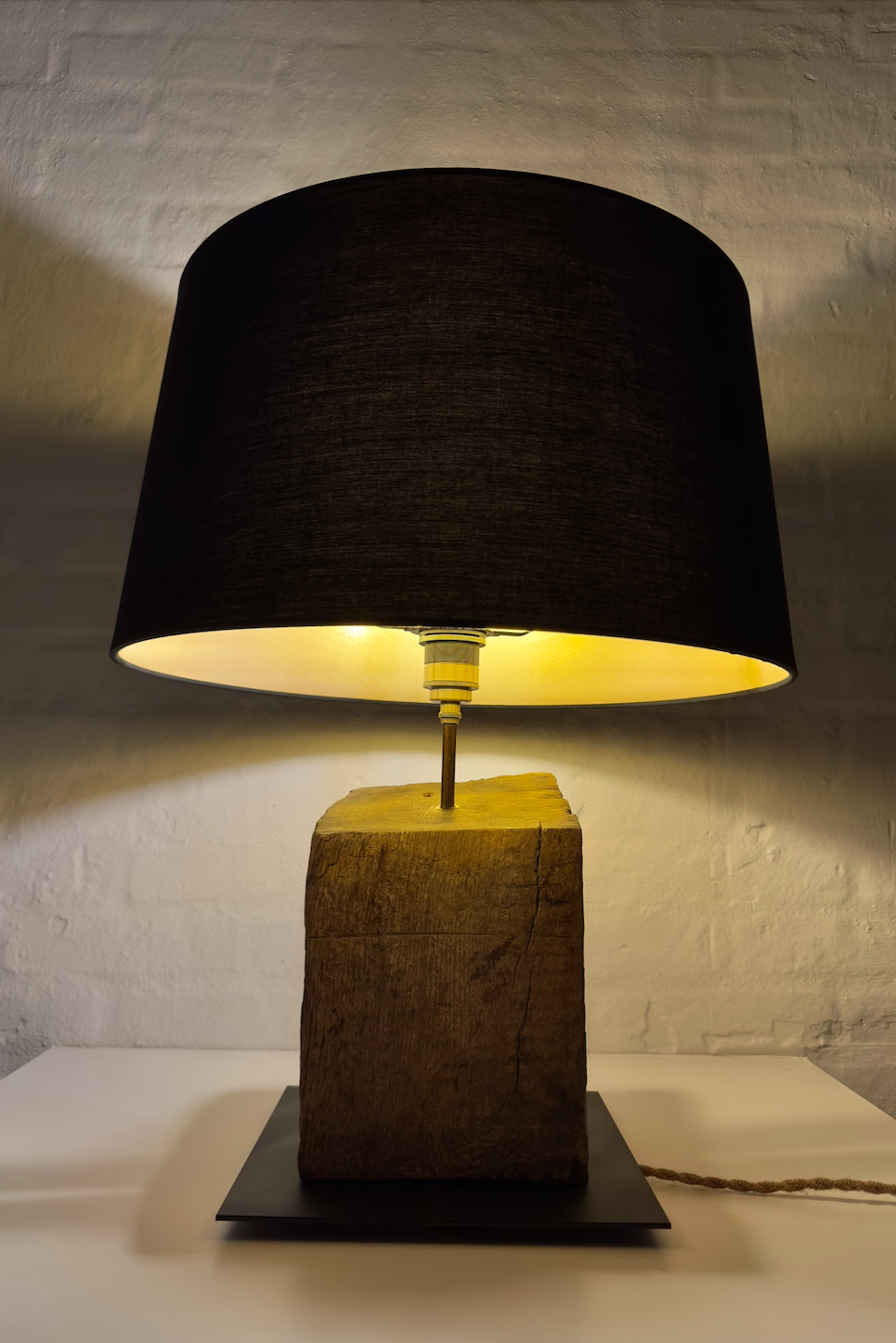 WoodLamp bordlampe egetræ