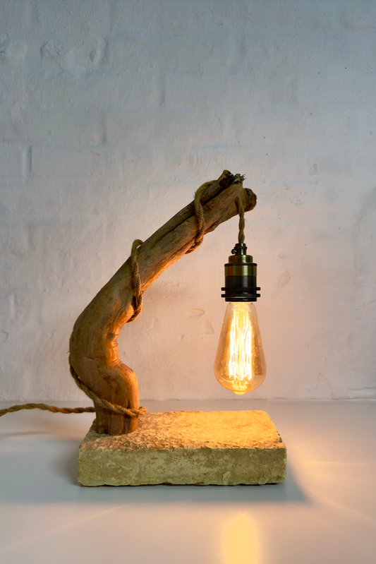WoodLamp bordlampe drivtømmer